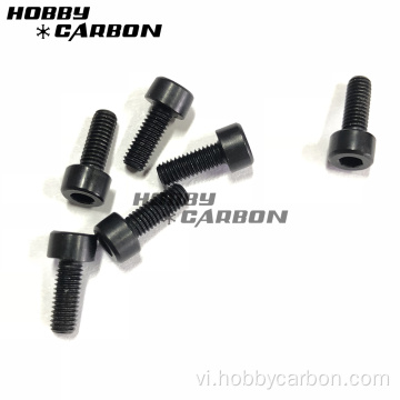 Nhôm 7075 Nắp ổ cắm Đầu vít Anodized màu tím